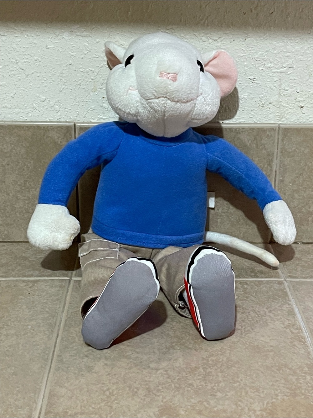 Hasbro 2002 Stuart Little 2 Feature Plush Works